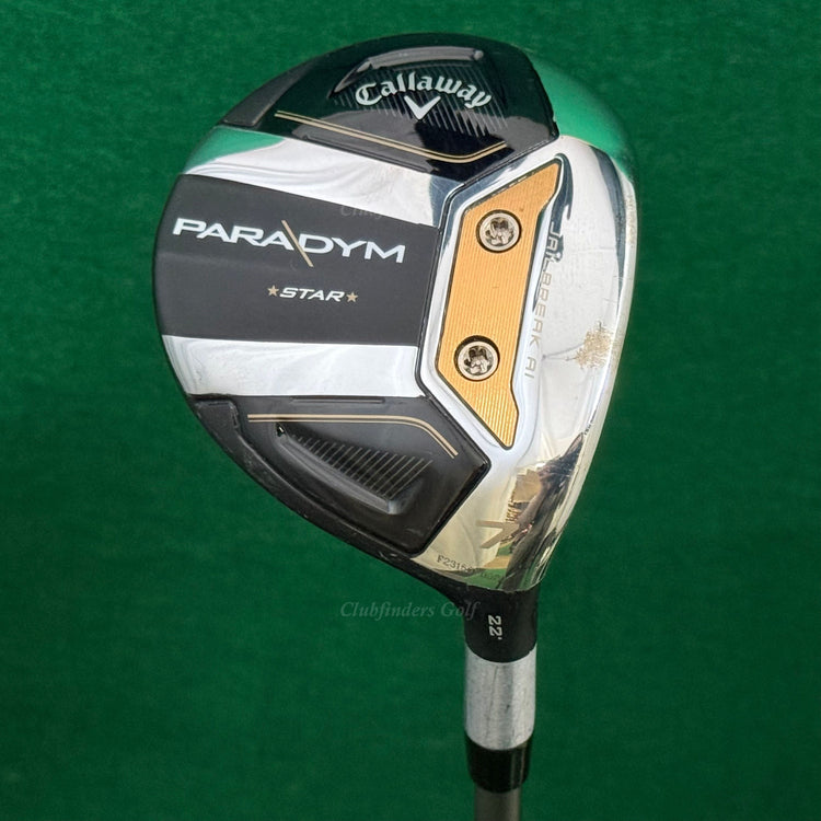 Callaway Paradym Star 22° Fairway Wood 7 Fujikura Air Speeder 50-R Regular