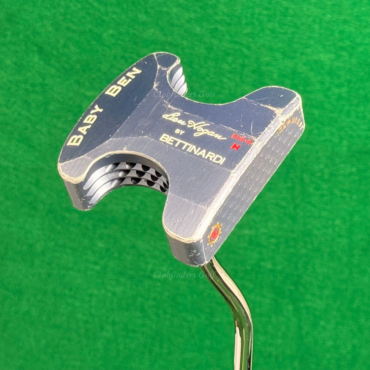 Ben Hogan Bettinardi Baby Ben BHB-9 "H" 34" Double-Bend Mallet Putter Golf Club