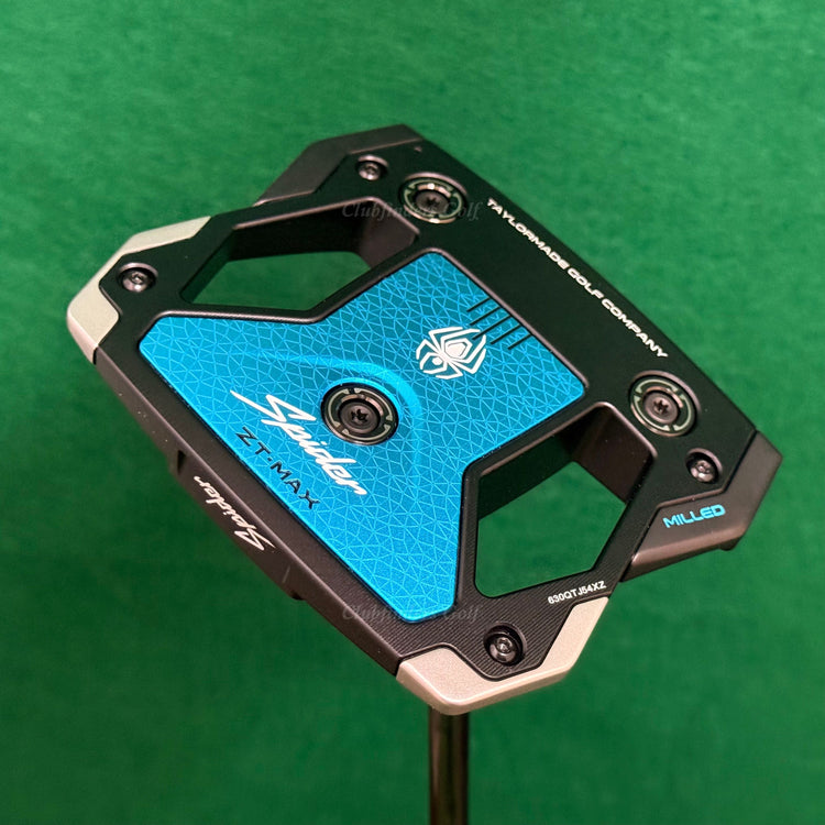 TaylorMade Spider ZT-Max Milled 34.75" CS Mallet Putter KBS w/SuperStroke & HC