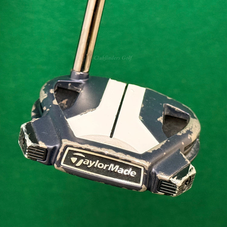 TaylorMade Spider X SX-72 Navy 34" Single-Bend Mallet Putter KBS w/SuperStroke