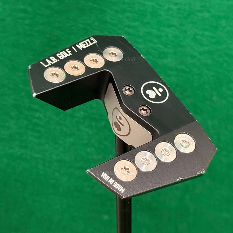 LAB Golf MEZZ.1 Black 34" Center-Shafted Putter Black Stepped Steel