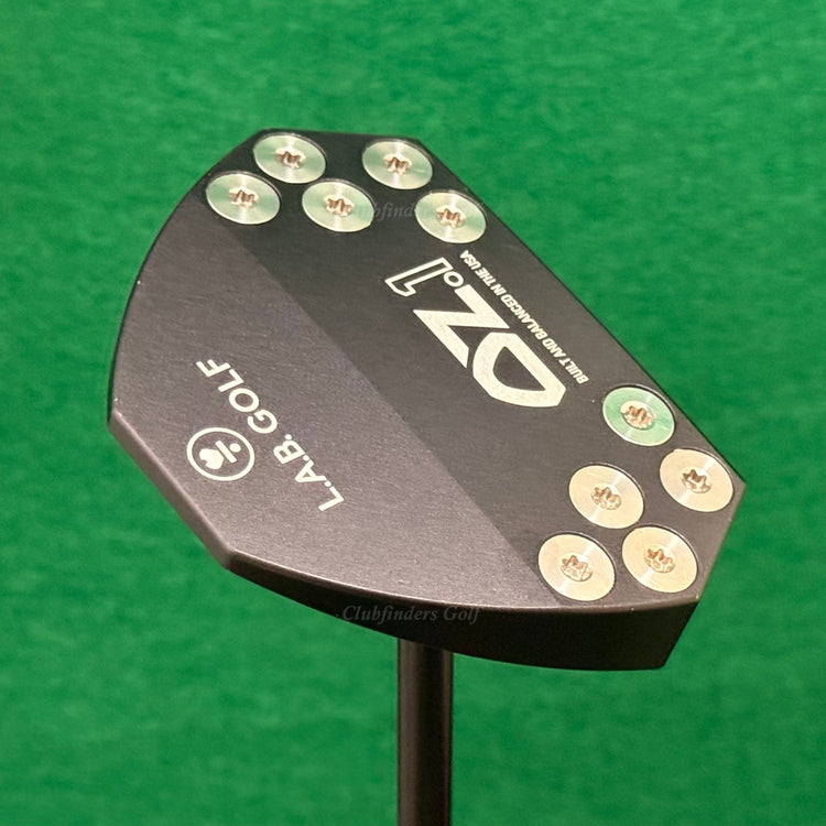 LAB Golf OZ.1 Black 35.25" Center-Shafted Putter Matte Black Stepped w/HC
