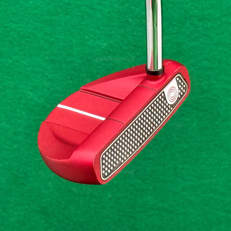 Odyssey O-Works R-Line Red 35" Double-Bend Mallet Putter w/ Stability Tour
