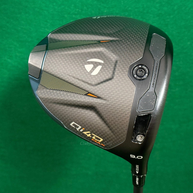 TaylorMade Qi4D Max 9° Driver REAX Blue MR-50-S Graphite Stiff w/ HC