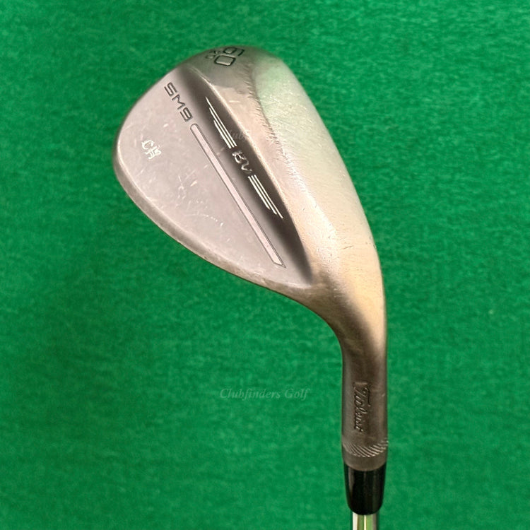 Titleist Vokey SM9 Jet Black 60-12D 60° Lob Wedge Vokey Design Steel Wedge Flex