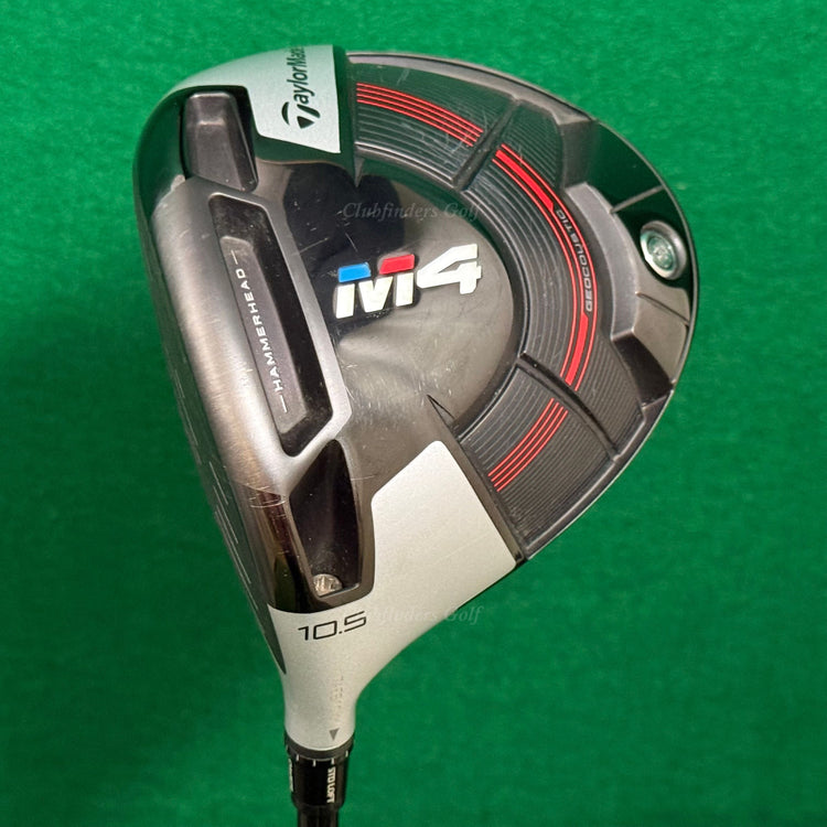 LH TaylorMade M4 10.5° Driver Fujikura Atmos 5-R Graphite Regular w/ HC