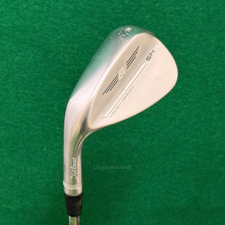 LH Titleist Vokey SM9 Chrome 50-12F 50° Gap Wedge Vokey Design Steel Wedge Flex