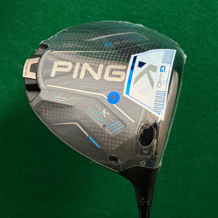 NEW Ping G440 K 9° Driver Ping Tour 2.0 Black Chrome 65/X Extra Stiff w/ HC