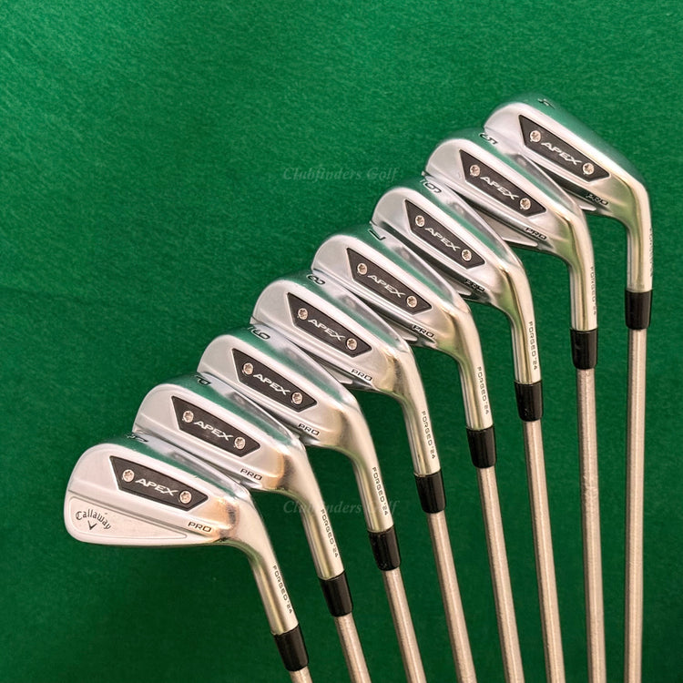 Callaway Apex Pro Forged '24 4-AW Iron Set SteelFiber i70cw Composite Regular