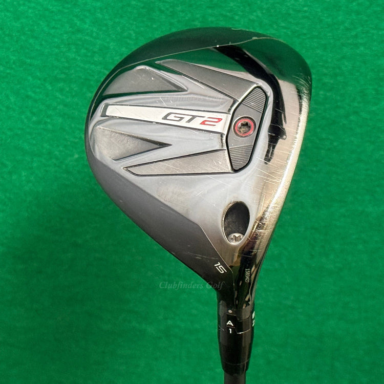 Titleist GT2 15° Fairway Wood Mitsubishi Chemical Tensei 1K Black 65 stigg