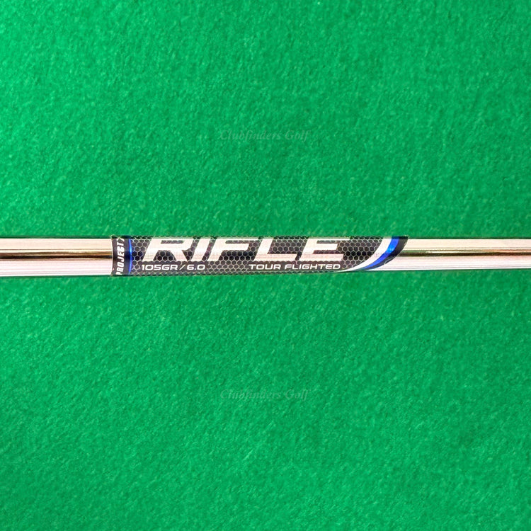 Callaway Rogue ST Pro 4-PW Iron Set Project X Rifle 105G 6.0 Tour Flighted Stiff