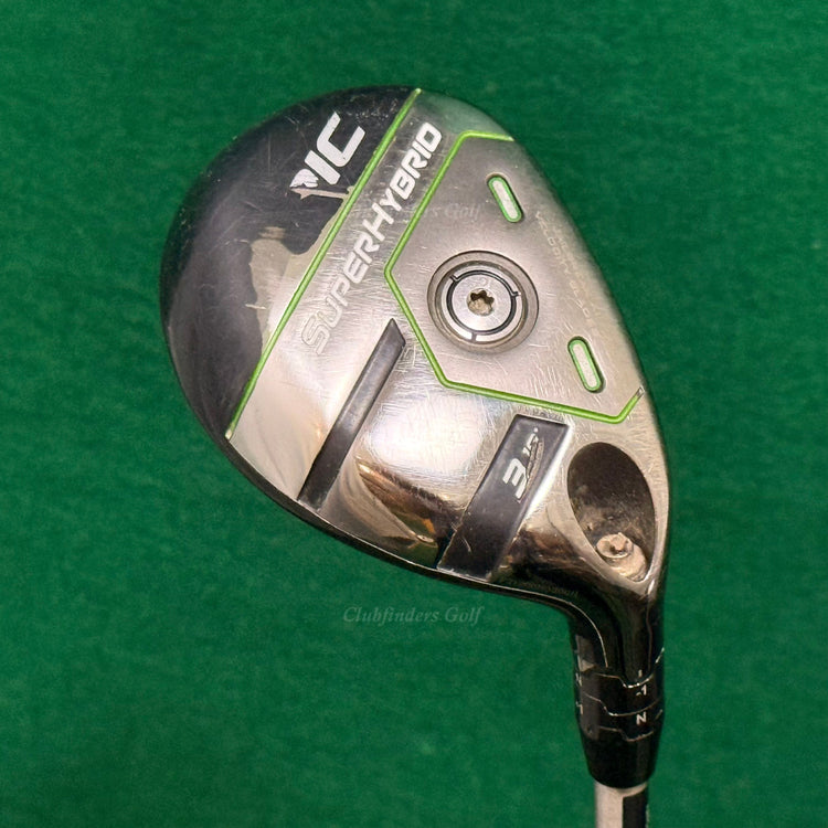 Callaway EPIC Super Hybrid 18° 3 Hybrid AeroTech SteelFiber fc 75G Stiff *READ*