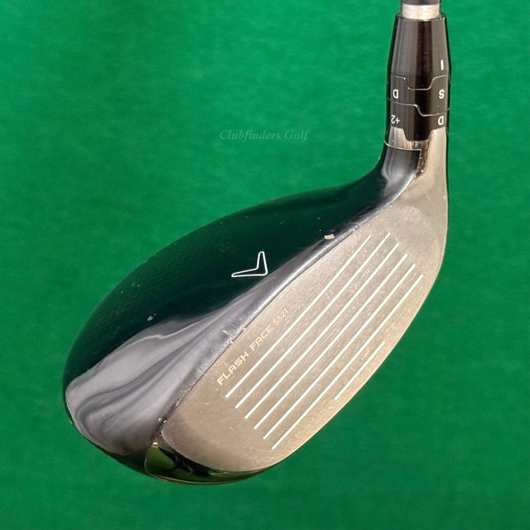 Callaway EPIC Super Hybrid 18° 3 Hybrid AeroTech SteelFiber fc 75G Stiff *READ*