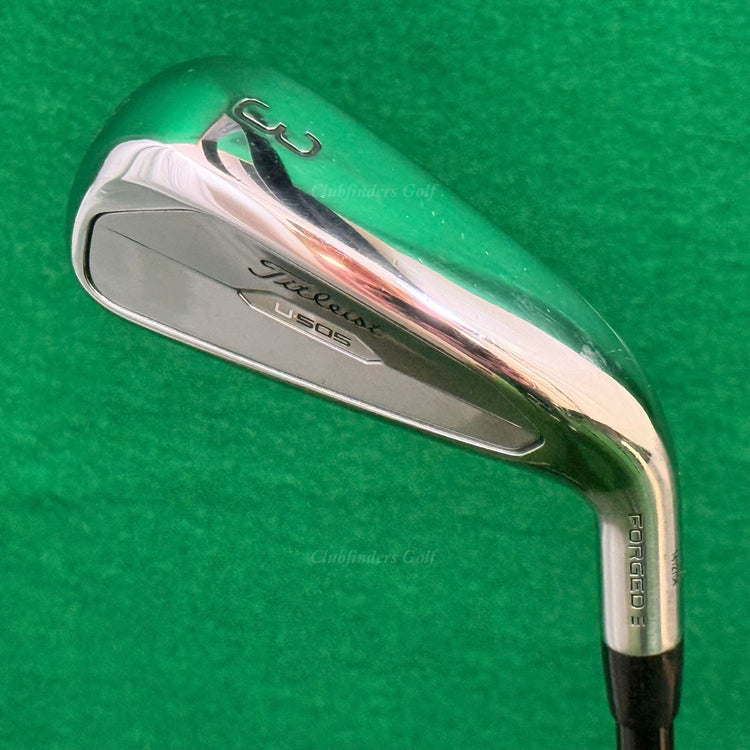 Titleist U-505 Forged 2023 Utility 3 Iron HZRDUS Black 6.0 80g HY Graphite Stiff