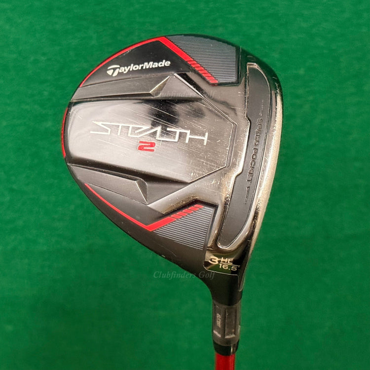 TaylorMade Stealth 2 16.5° Fairway Wood 3HL Even Flow Max Carry 4.5 50g Seniors