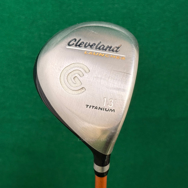 Cleveland Launcher Titanium 13° Fairway Wood Launcher Gold 65-S Stiff w/HC