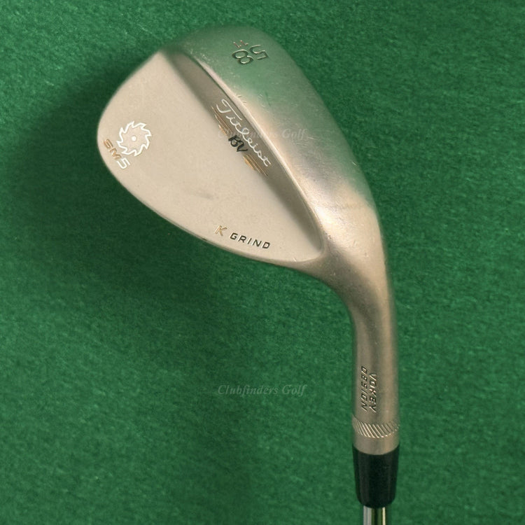 Titleist Vokey SM5 Nickel 58-11K 58° Lob Wedge Factory Steel Wedge Flex