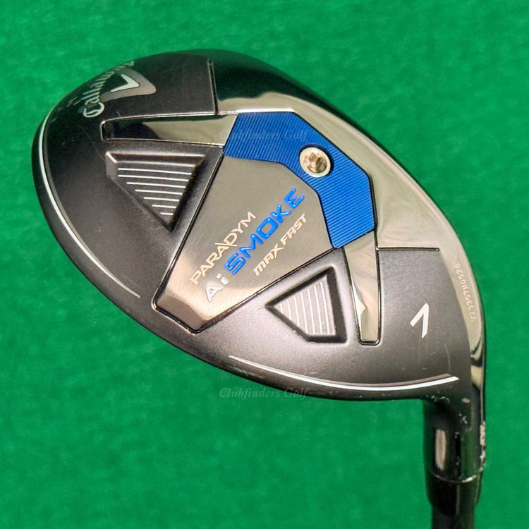 Callaway Paradym Ai Smoke Max Fast 30°* 7 Hybrid KBS PGI 75-R Regular w/ HC