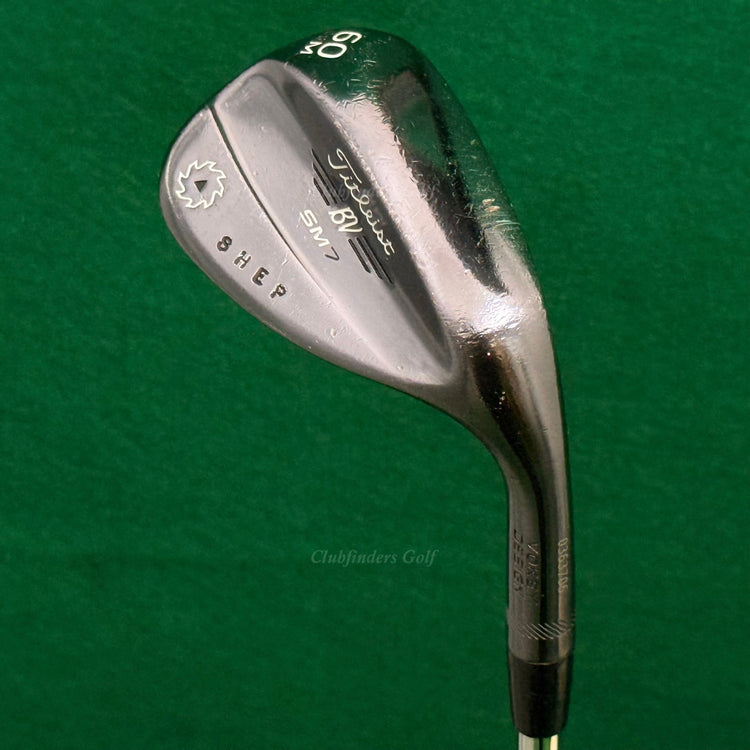 Titleist Vokey SM7 Brushed Steel 60-8M 60° Lob Wedge Vokey Design Wedge Flex