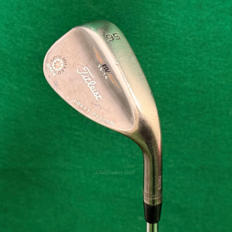 Titleist Vokey SM4 Black Nickel 56-14 56° Sand Wedge Vokey Design Wedge Flex