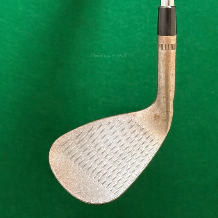 Ping Tour-S Raw Black Dot 56-12 56° Sand Wedge Stepped Steel Wedge Flex