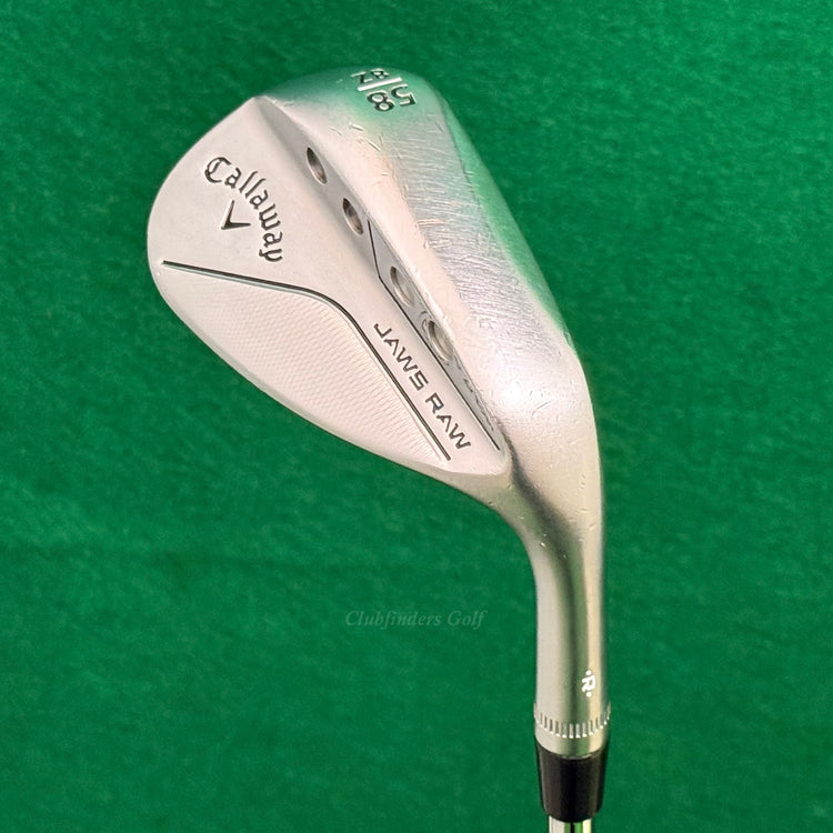 Callaway Jaws Raw Chrome 58-8Z 58° Lob Wedge DG 115 Spinner VSS TI Wedge Flex