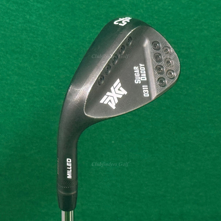 LH PXG Sugar Daddy 0311 Milled Black 52-10 52° Gap Wedge Elevate VSS 95 Regular