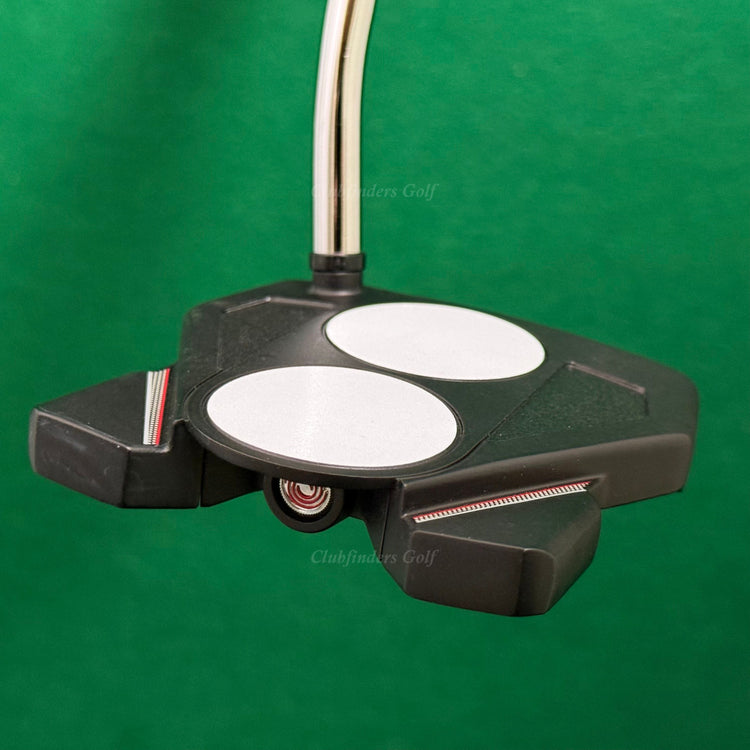 Odyssey 2022 White Hot 2-Ball TEN 35" Double-Bend Mallet Putter W/Stroke Lab Red