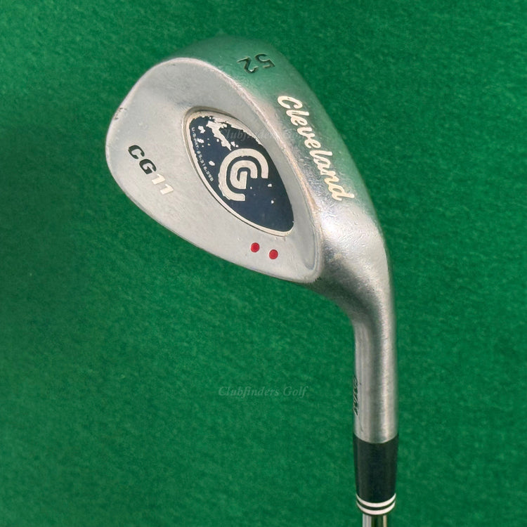 Cleveland CG11 CMM 52° Gap Wedge True Temper Dynamic Gold Steel Wedge Flex