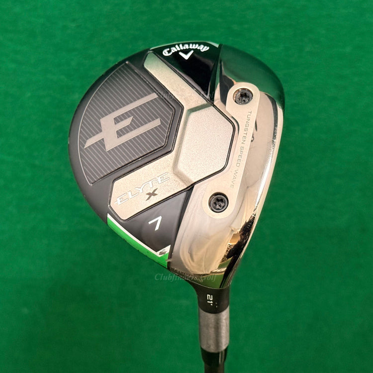 Callaway ELYTE X 21° Fairway Wood 7 Fujikura Motore X F3 6-R Regular w/HC