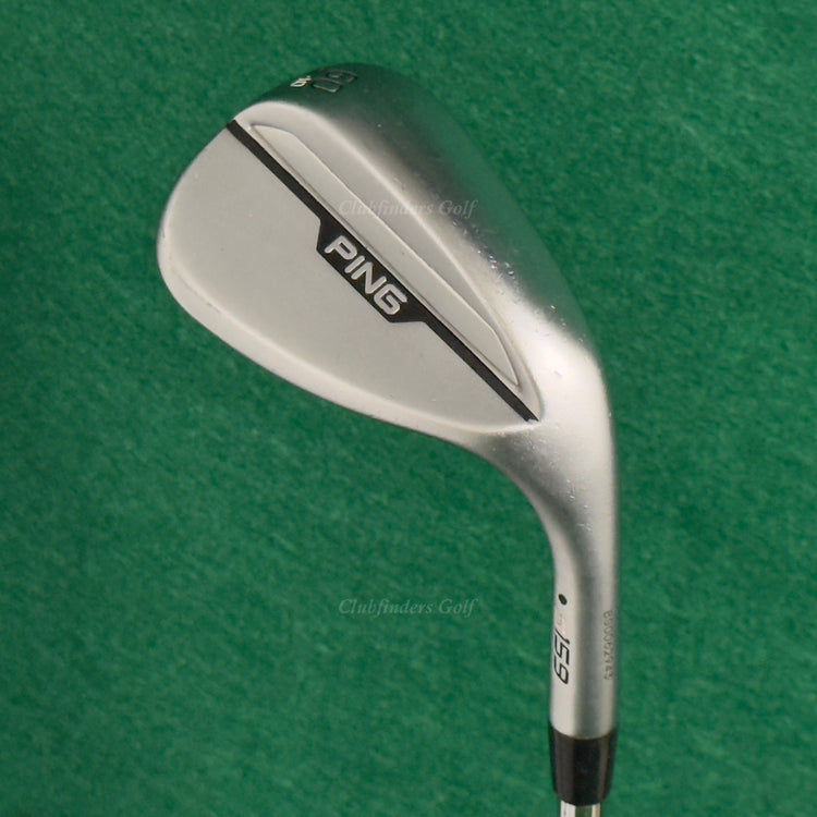 Ping S159 Black Dot Chrome 60-S10 60° Lob Wedge Ping Z-Z115 Steel Wedge Flex