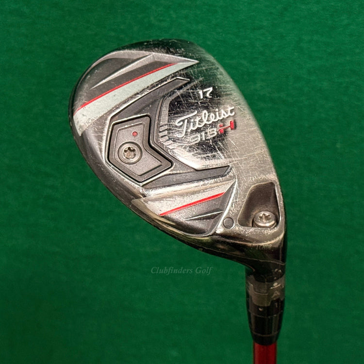 Titleist 913H 17° Hybrid Mitsubishi Bassara 60HYB Hi Graphite Stiff *Dent*