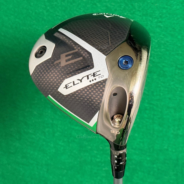 Callaway ELYTE Triple Diamond TD Tour Draw 9° Driver Denali Frost 6.0 Stiff w/HC