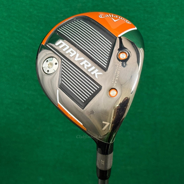 Callaway Mavrik 21° Fairway Wood 7 Mitsubishi Kuro Kage 50-R Graphite Regular