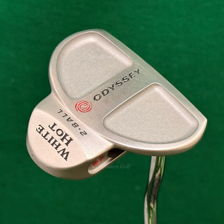 Odyssey White Hot 2-Ball 35.5" Double-Bend Mallet Putter w/SuperStroke