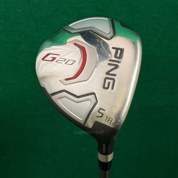 Ping G20 18° Fairway 5 Wood Factory Ping TFC 169F Graphite Regular