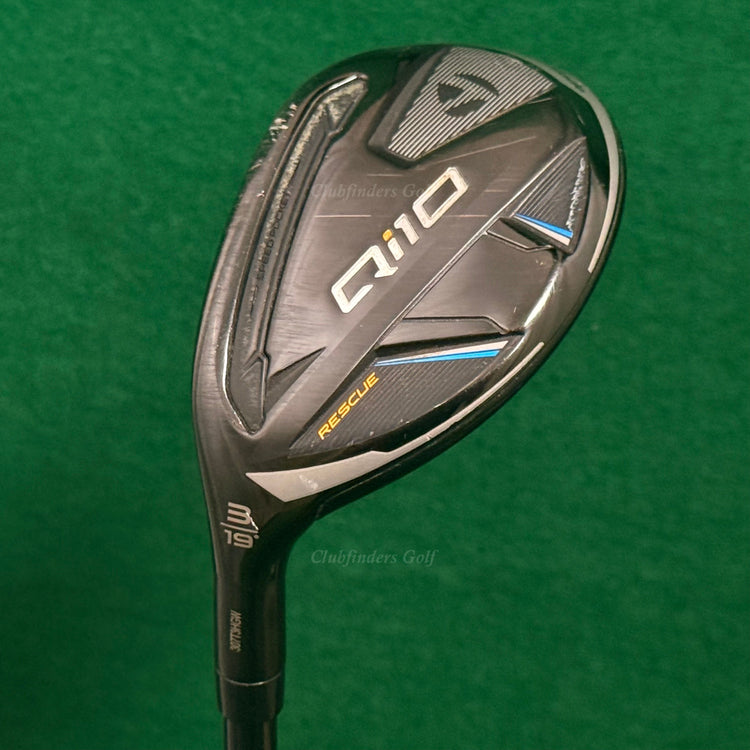 LH TaylorMade Qi10 19° 3 Hybrid Fujikura Ventus TR Blue HB 7-S Graphite Stiff