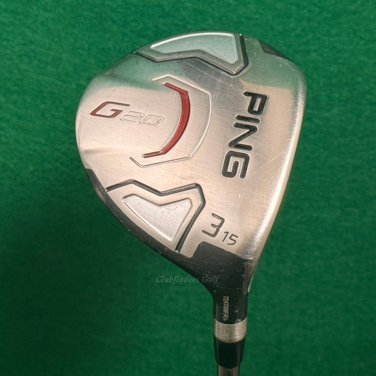 Ping G20 15° Fairway 3 Wood Factory Ping TFC 169F Graphite Regular