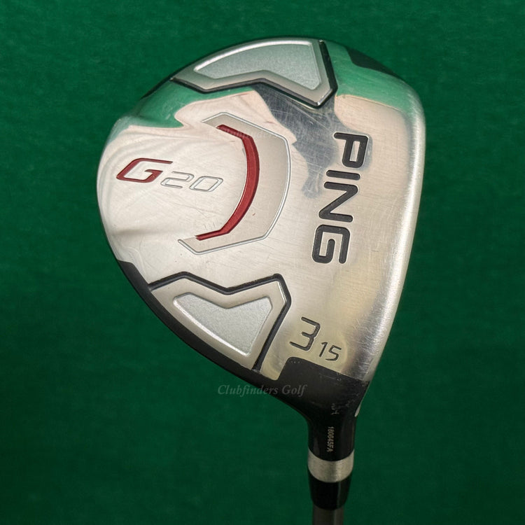 Ping G20 15° Fairway Wood 3 Factory Ping TFC 169F Graphite Regular