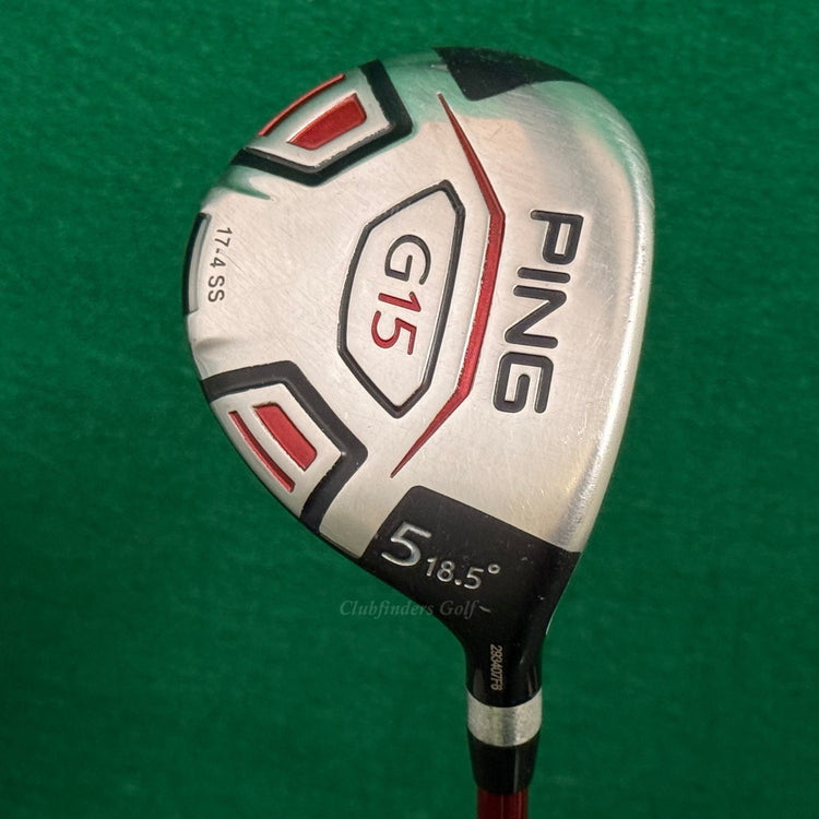 Ping G15 18.5° Fairway 5 Wood Factory TFC 149F Graphite Regular