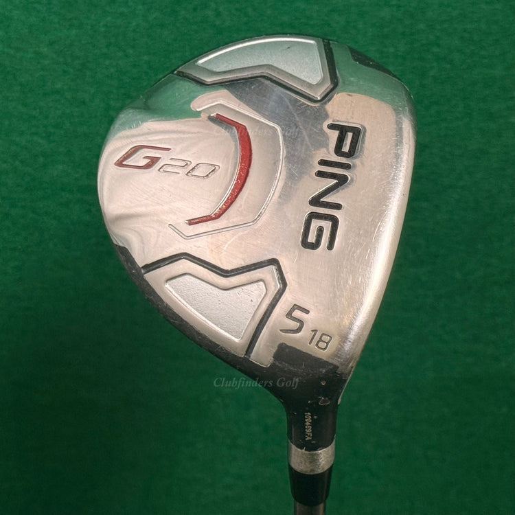 Ping G20 18° Fairway 5 Wood Factory Ping TFC 169F Graphite Regular