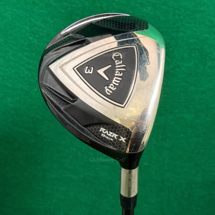 Callaway RAZR X Black Fairway 3 Wood Grafalloy ProLaunch Axis Red 65-R Regular