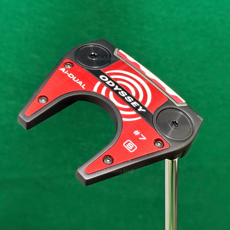 Odyssey Ai-DUAL #7 S 36.5" Slant-Neck Mallet Putter SL90 w/SuperStroke