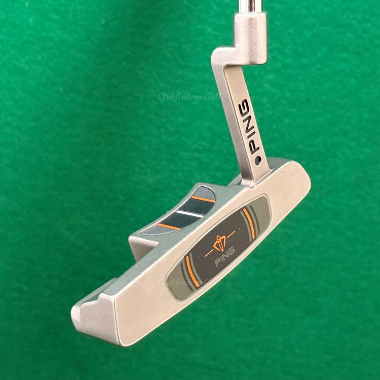 Ping i-Series 1/2 Moon 33.25" Plumbers-Neck Blade Putter w/SuperStroke & HC
