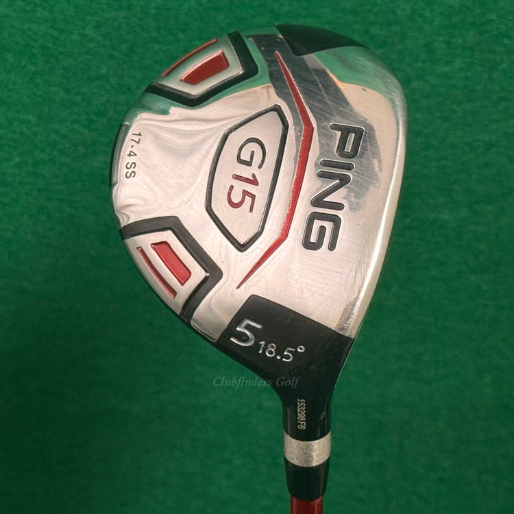 Ping G15 18.5° Fairway Wood 5 Factory TFC 149F Graphite Stiff