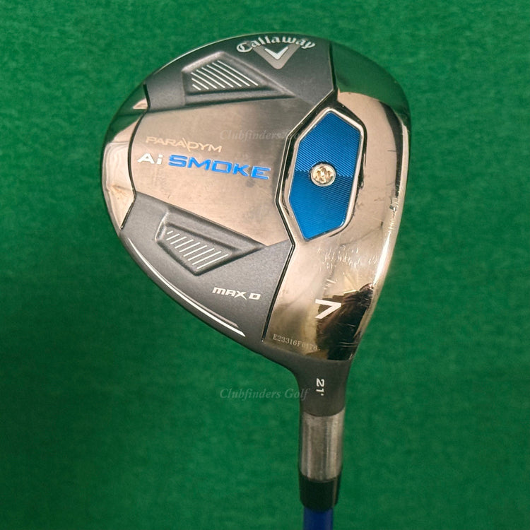 Callaway Paradym Ai Smoke Max D 21° Fairway Wood 7 Diamana S+ 72 Regular