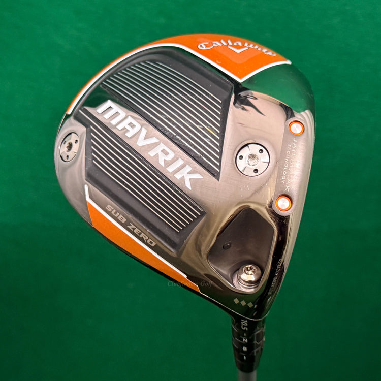 TOUR ISSUE Callaway Mavrik Sub Zero TD 10.5° Driver Denali Frost 50g 5.5 Regular