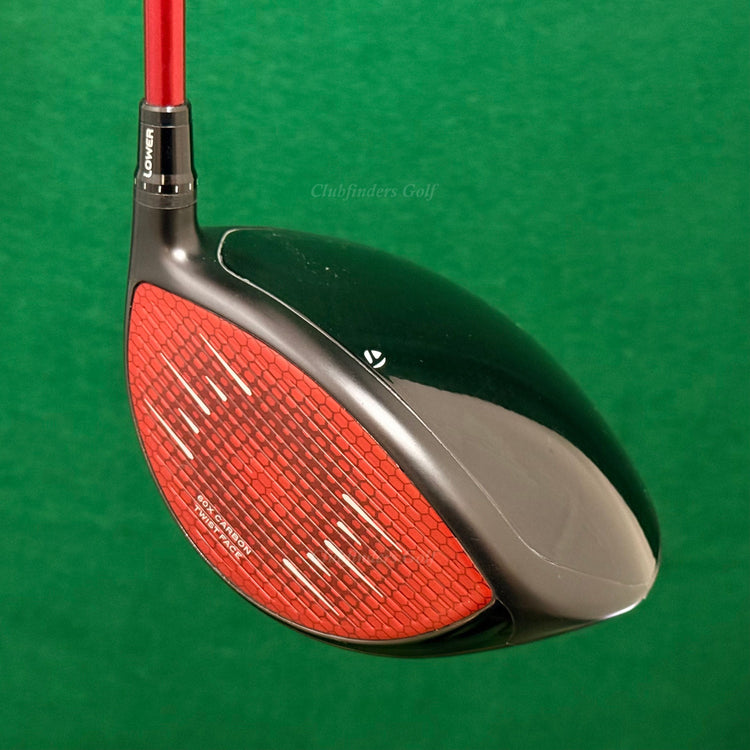 LH TaylorMade Stealth 2 Plus+ 10.5° Driver Denali Red 50g 6.0 Graphite Stiff