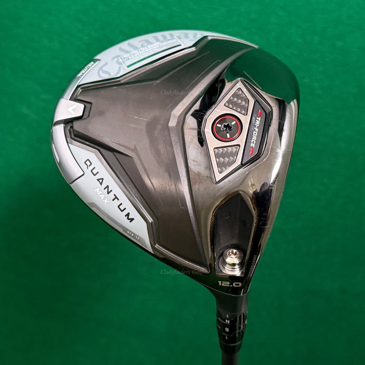 Callaway Quantum Max 12° Driver Mitsubishi Vanquish 4-R2 Graphite Seniors w/HC