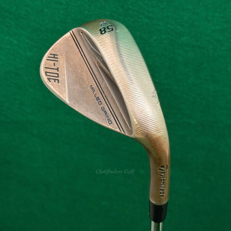 TaylorMade Milled Grind Hi-Toe 3 58-10 58° Lob Wedge KBS Hi-REV 2.0 Wedge Flex
